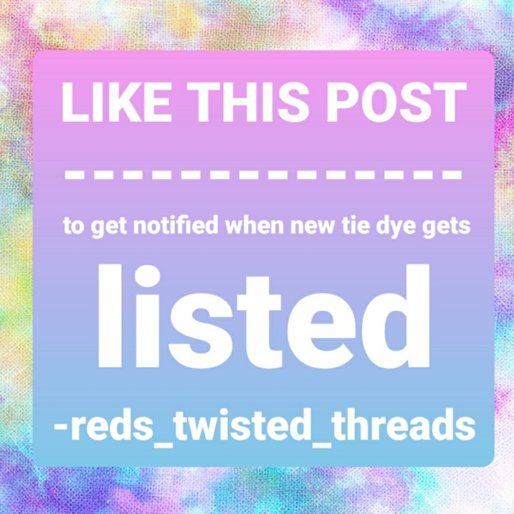 It's time for some new Tie Dye!